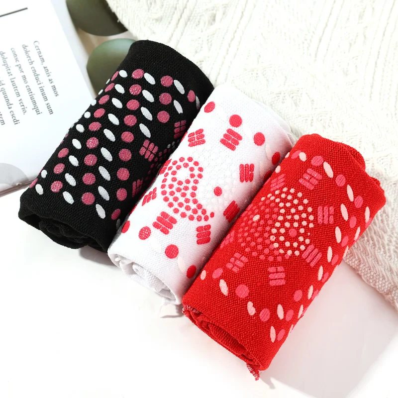 Self Heating Socks Comfortable Health Care Medium Tube Sock Feet Massage Heating Breathable Tourmaline Socks Relieve Leg Fatigue