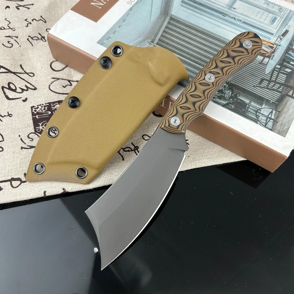 

Нож с фиксированным лезвием для отдыха на открытом воздухе, треккинга, барбекю, охоты, рыбалки, EDC, портативный инструмент, идеальный подарок для друзей и семьи