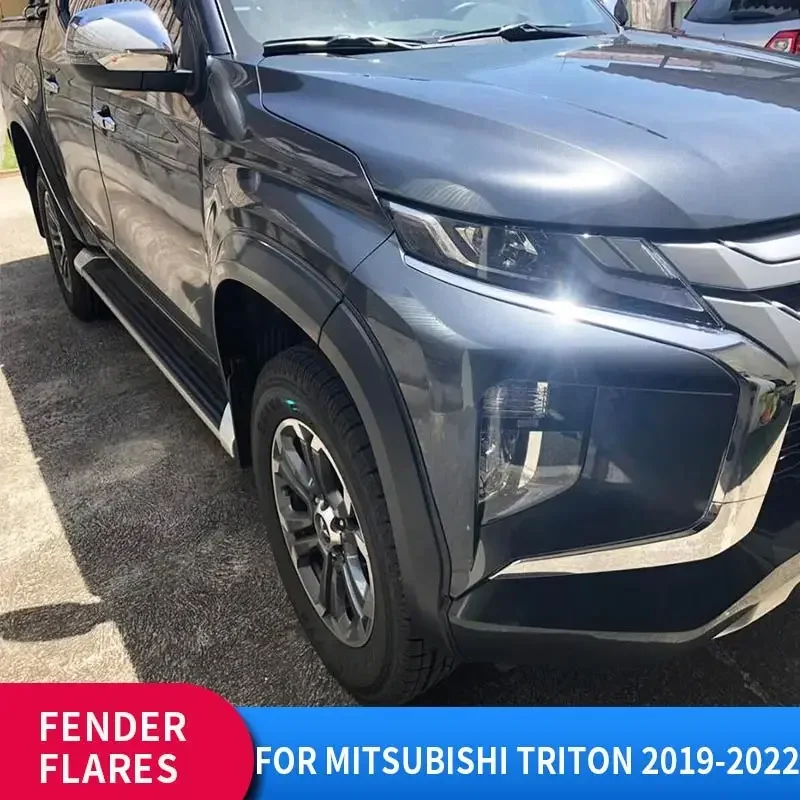 Fender Flares Wheel Arch For Mitsubishi l200 triton 2019-2022 Mitsubishi Strada Strakar Mitsubishi Barbarian Montero 2020