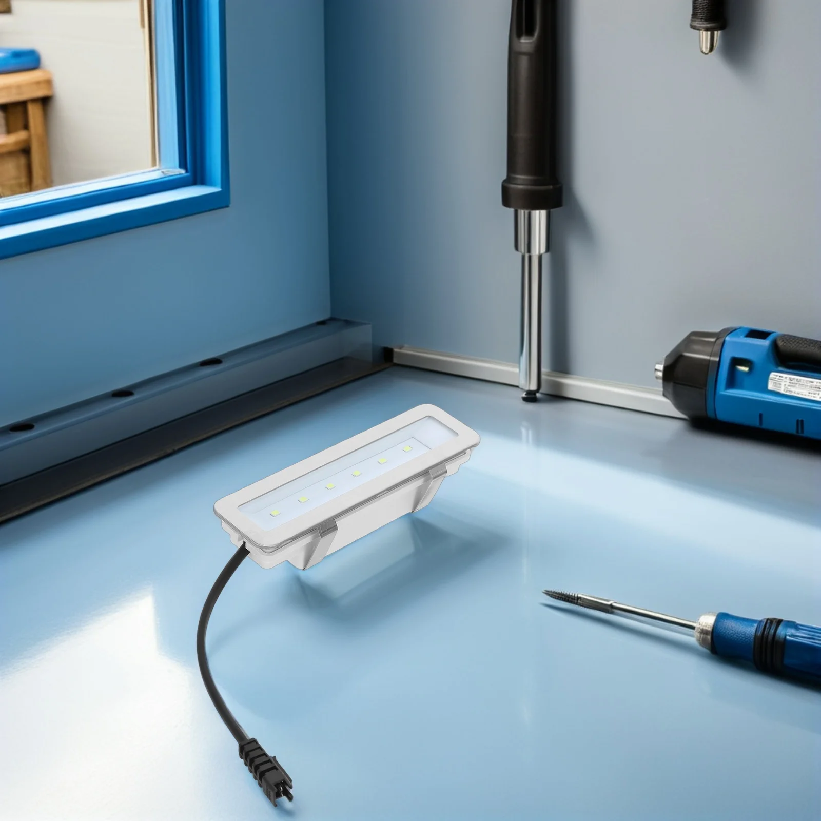 

Range Hood Led Bulb Rectangular Replacement For Kitchen Cooker Hood Fixture Cool Light Easy Install Recessed