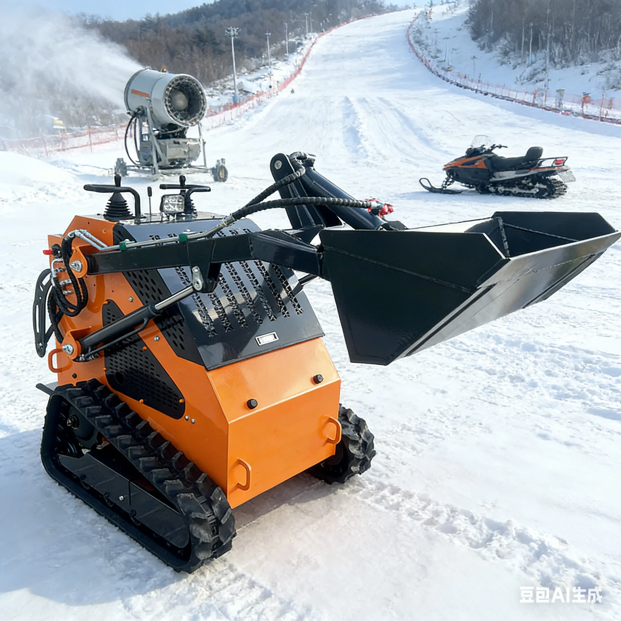 El poder personalizado del minicargador de alto rendimiento proa la precisión para cada trabajo de construcción