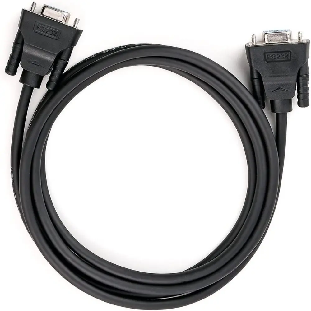 Monitor Projector Video Cord Data Communication Straight Through 9 Pin DB9 RS232 Serial Cable