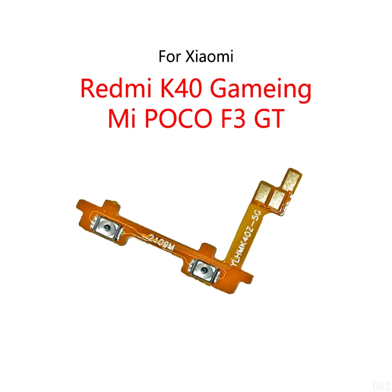 For Xiaomi Redmi K40 Game Enhance Version / Mi POCO F3 GT Pocophone Volume Button Switch On / Off Flex Cable