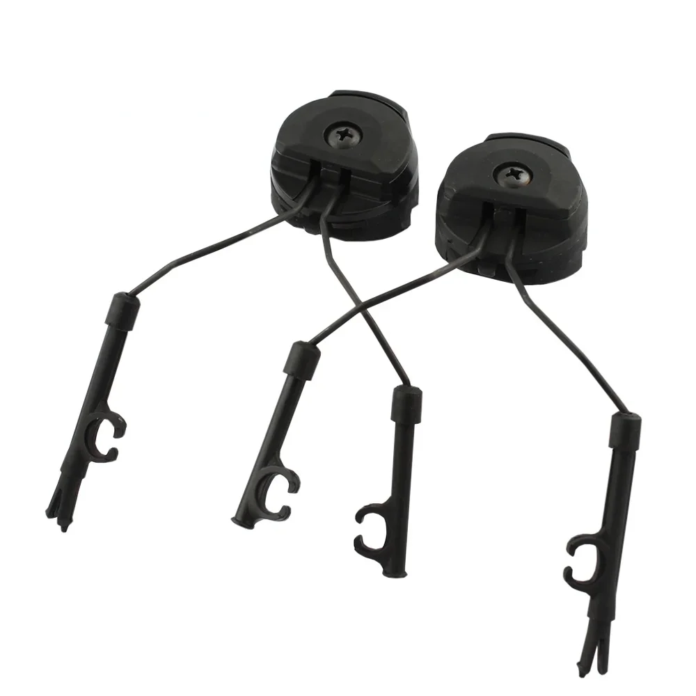 1-parowy uchwyt taktyczny do zestawu słuchawkowego Fast Ops Core Helmet ARC Rail Adapter Set Comtac II Wojskowy zestaw słuchawkowy z redukcją szumów