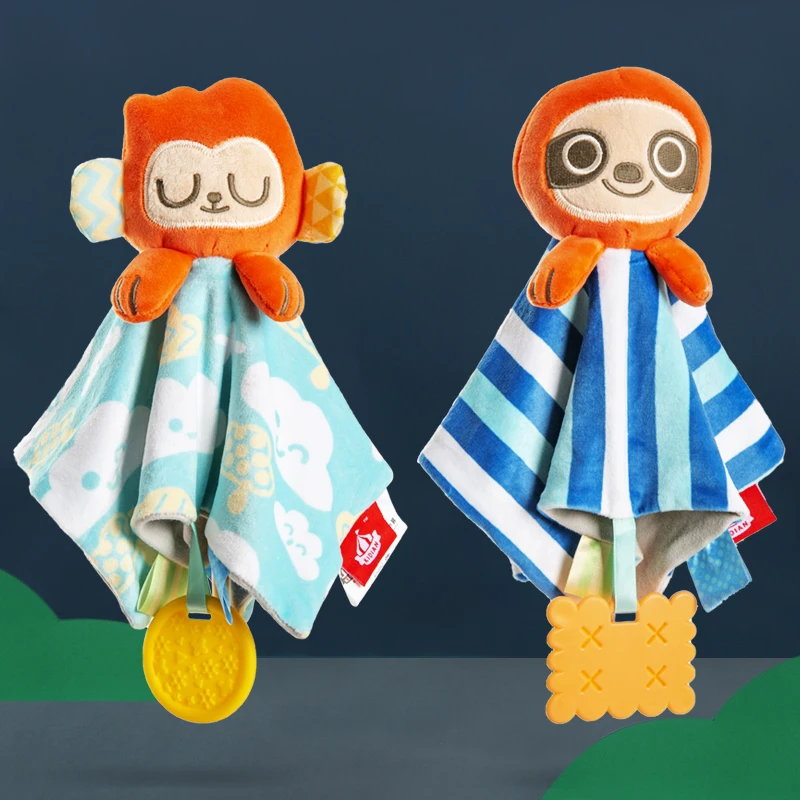 YY09Newborn Baby Early Education Educational Soothing Pendant Doll Toys Montessori's Enlightenment Cloth Baby Toys