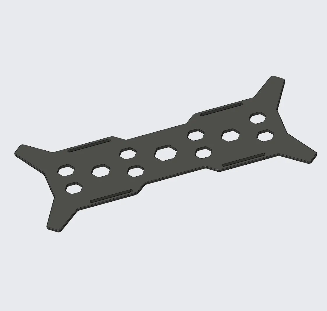 iFlight Helion10 Rahmen-Reparaturteile – Ersatzarme/Shell/LED/Batterie-Montageplatte und Ersatzzubehör