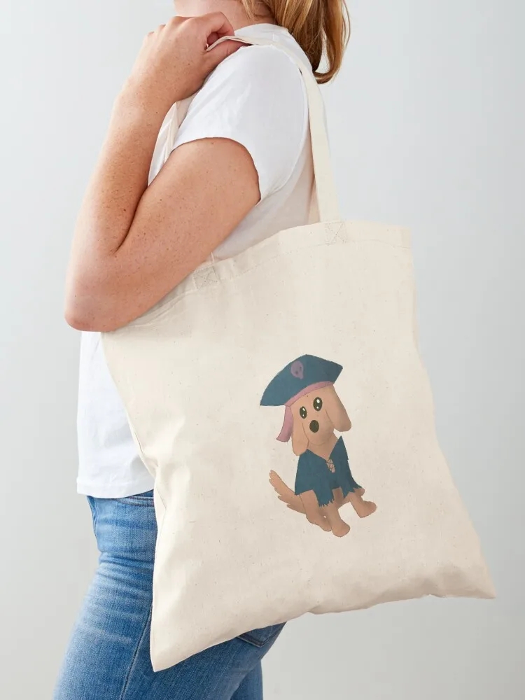 

Cute puppy golden retriever dog with pirate costume Tote Bag canvas shopping bag bags for women canvas tote bag