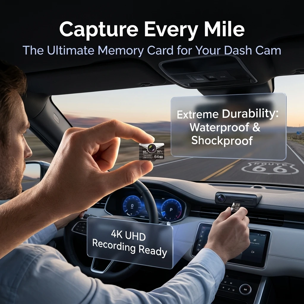 Driving Recorder Memory Card Car Surveillance Video Memory Card Camera 32g High-speed TF Card 64g