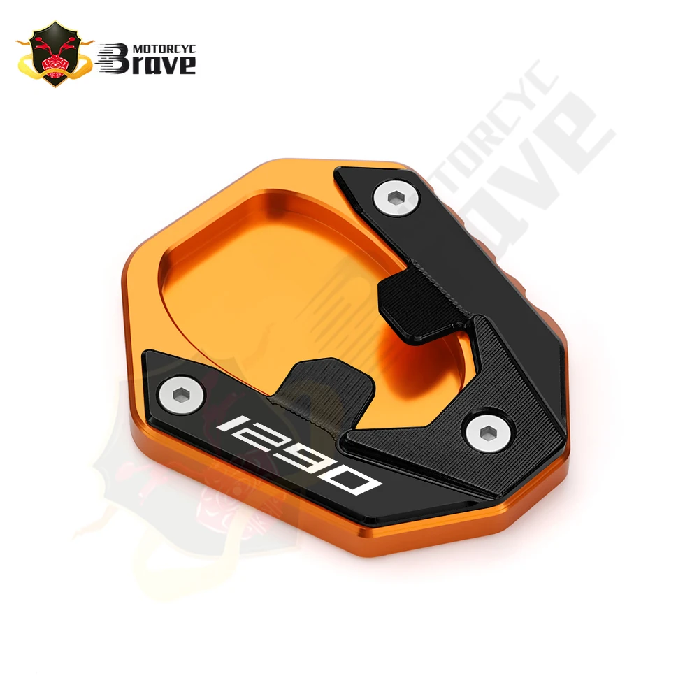 Voor 1290 Super Duke GT 2022-2025 Motorfiets Accessoires CNC Kickstand Voet Zijstandaard Extension Pad Ondersteuning Plaat