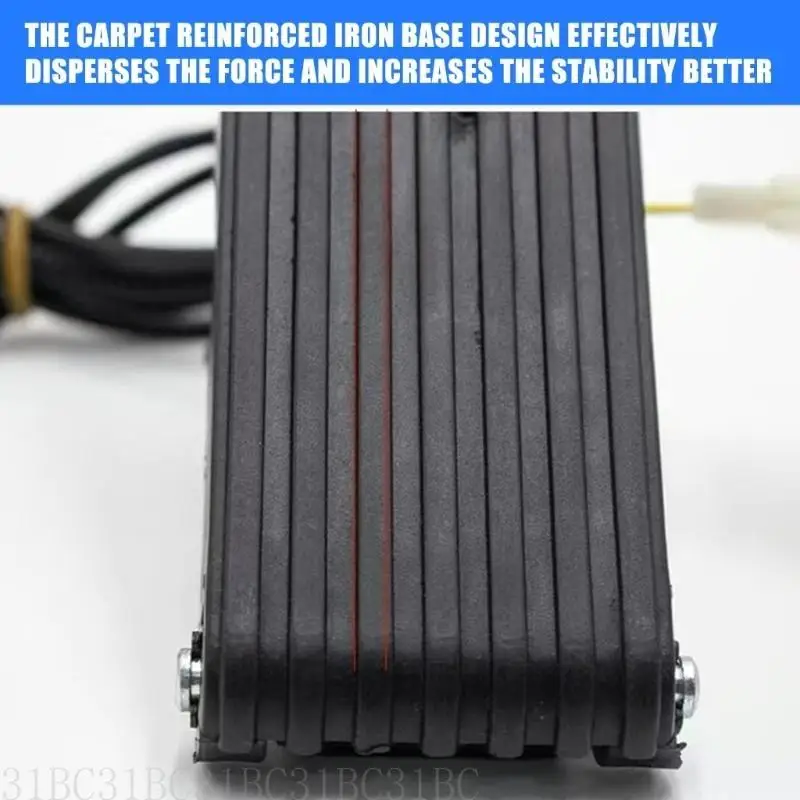 

652F Scooter Foot Pedal Throttle Speed Controller Electric Throttle Accelerator for Electric Tricycles Speed Control Pedals