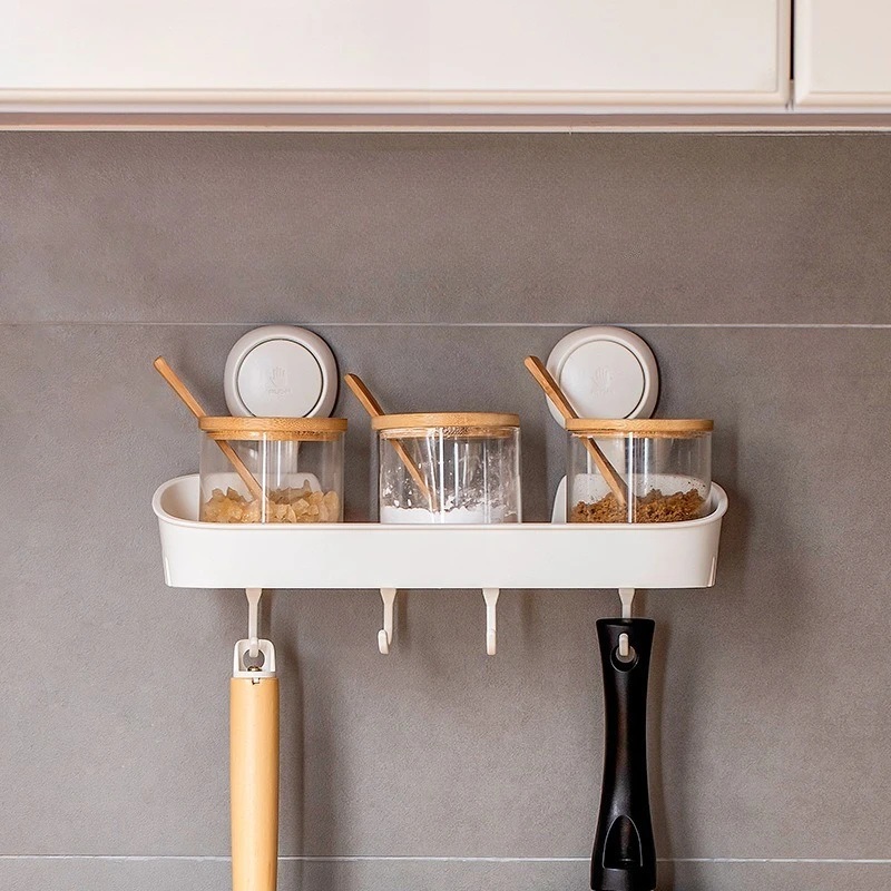 

Полка для хранения кухонных приправ, настенная полка для хранения приправ, полка для кухонных крючков, тип присоски