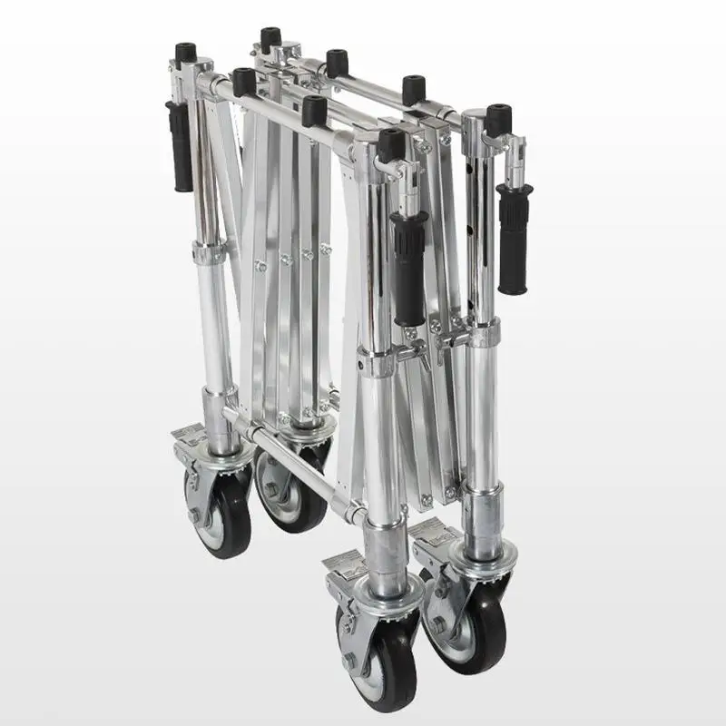 Church Trolley Funeral Supplies Mortuary Equipment Aluminum Coffin Transport trolley