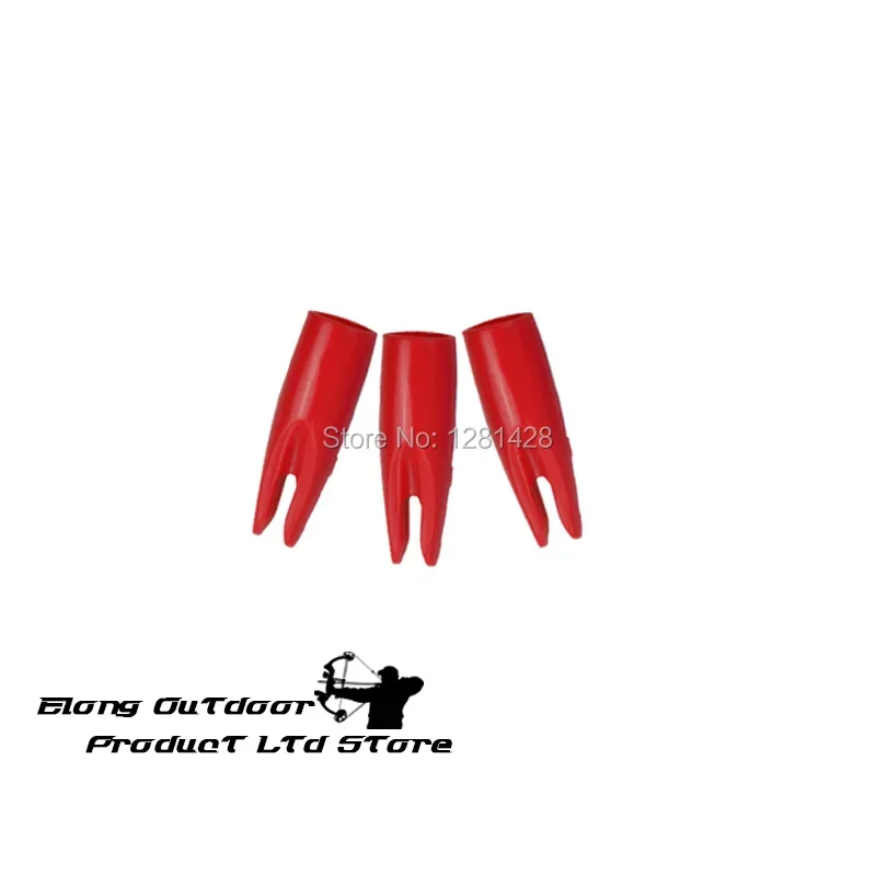 

60Pcs 7mm Diameter Arrow Nock Plastic Outer Knock for Shooting Archery Bow Outdoor