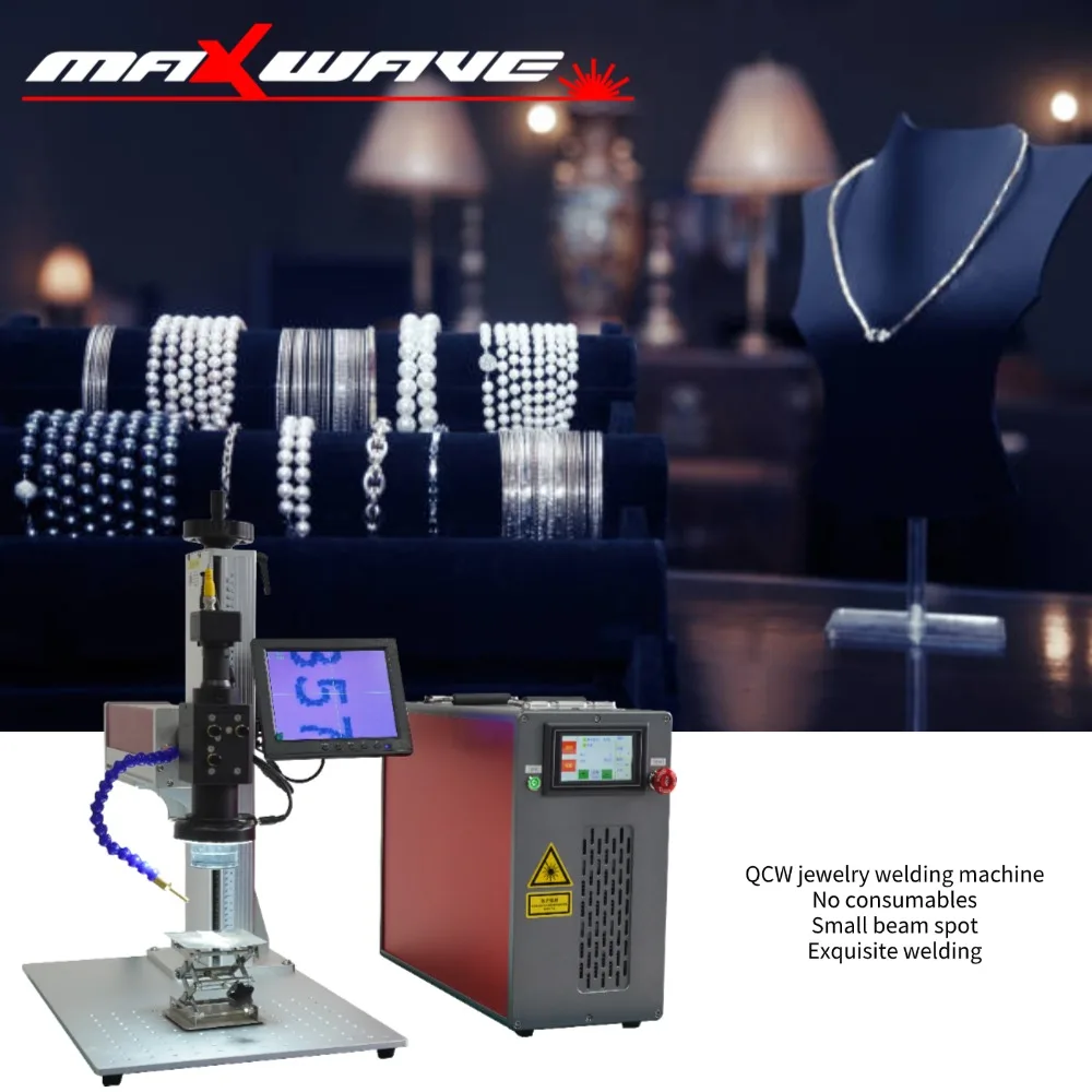 

Fiber Laser Welding Machine Maxwave Precision Welder For Molds 200W 300W 500W QCW Pulsed Fiber Laser