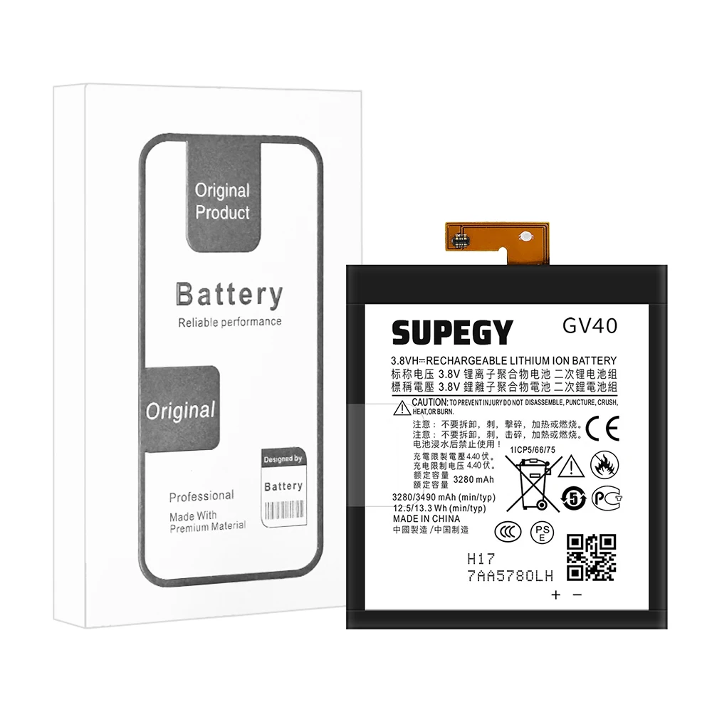 2026 years 100% New Battery GV40 For MOTO Z Droid Force/XT1650/XT1650-05/Z Force Battery + Free Tools