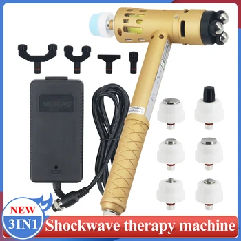 Physiotherapy equipment 3in 1 shockwave therapy machine correction nursing massage shock wave ED treatment instrument body relax