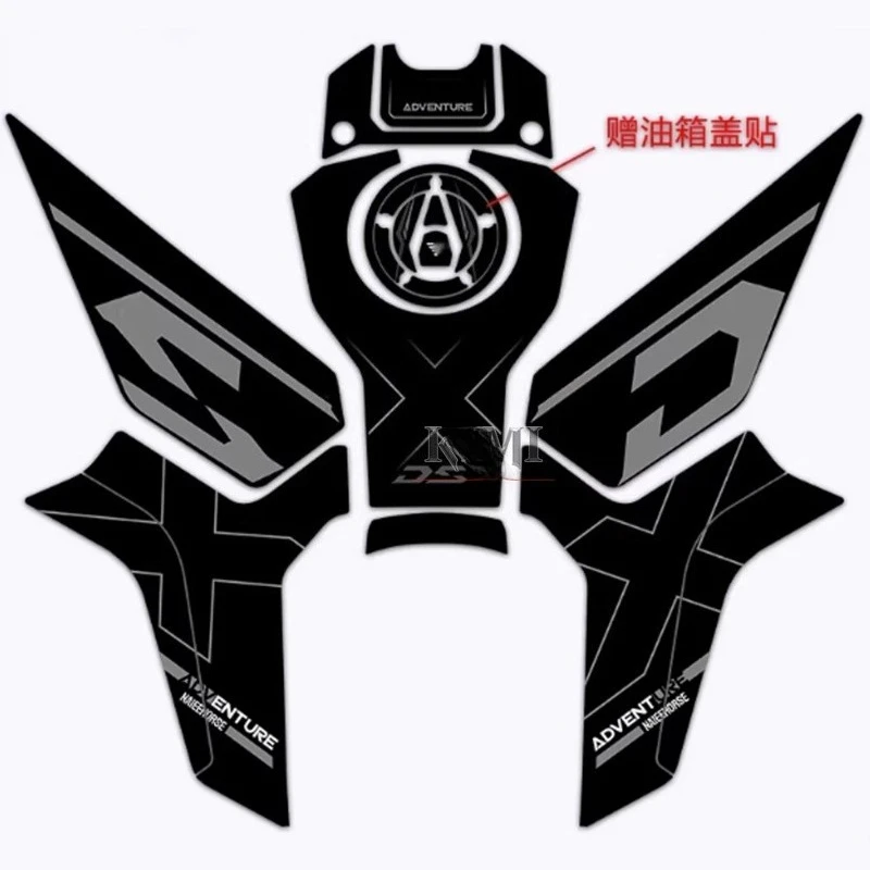 For VOGE DS800X DSX800 2026 Motorcycle Modification Fuel Tank Stickers Anti-slip Stickers Protective Stickers Accessories