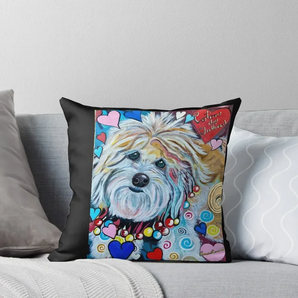 Coton de Tulear Throw Pillow Anime Cushions Cover Pillowcases For Pillows New year pillow