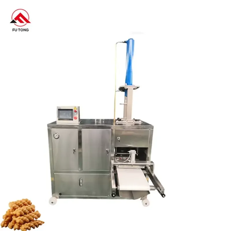 Fried Dough Twist Making Machine for Small Business Twist Biscuits Equipment Twisted Dough Food Machine