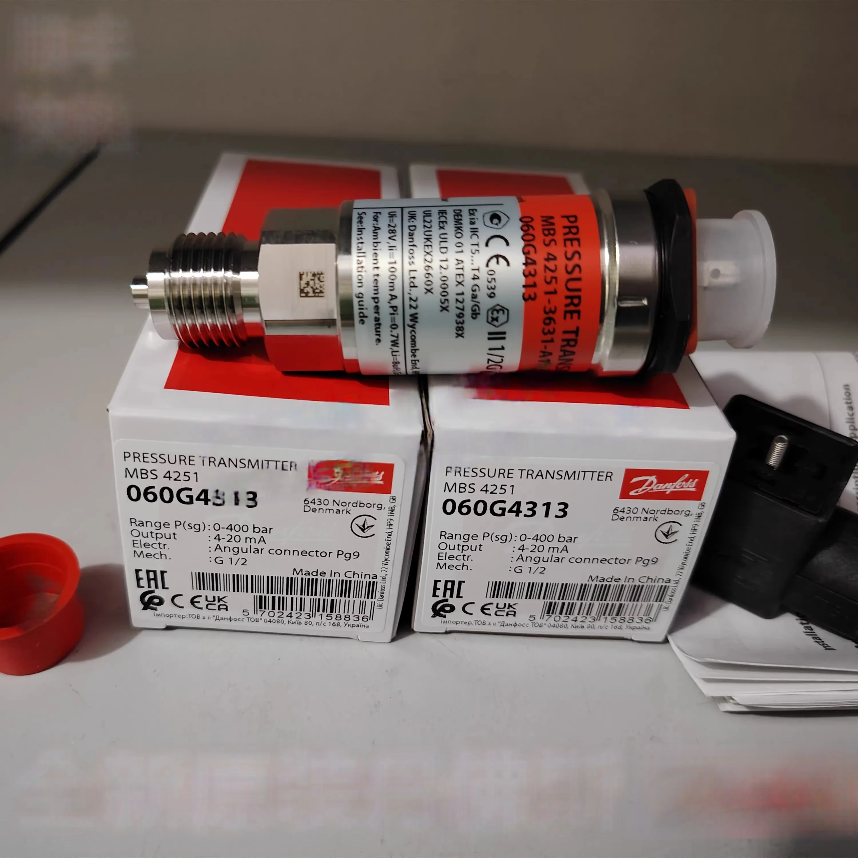 

New for Foss pressure sensor MBS3350 (060G5598) MBS4251 (060G4313)