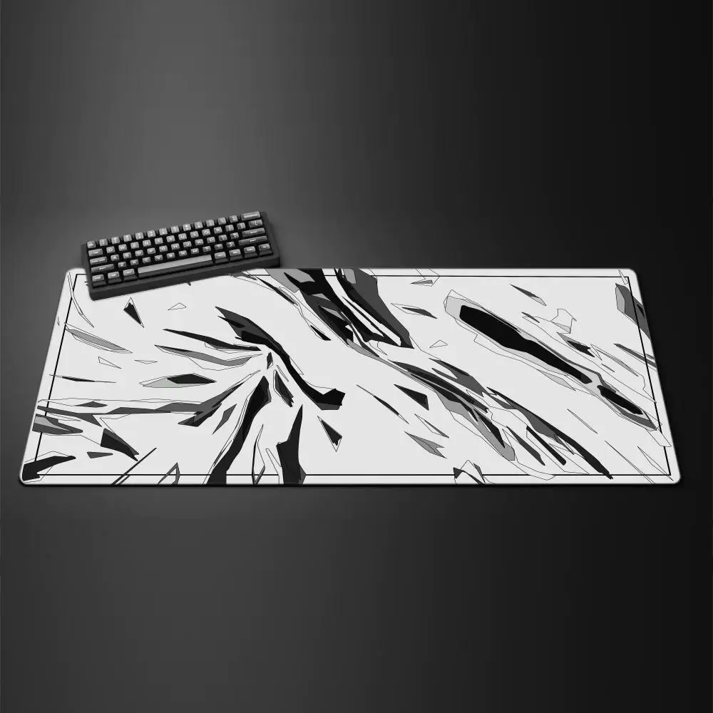 Large Gaming Mouse Pad Japan Style Computer Office Game Table Mat XXL Rubber Non-slip Stitched Edge Keyboard Mats Long Desk Pads