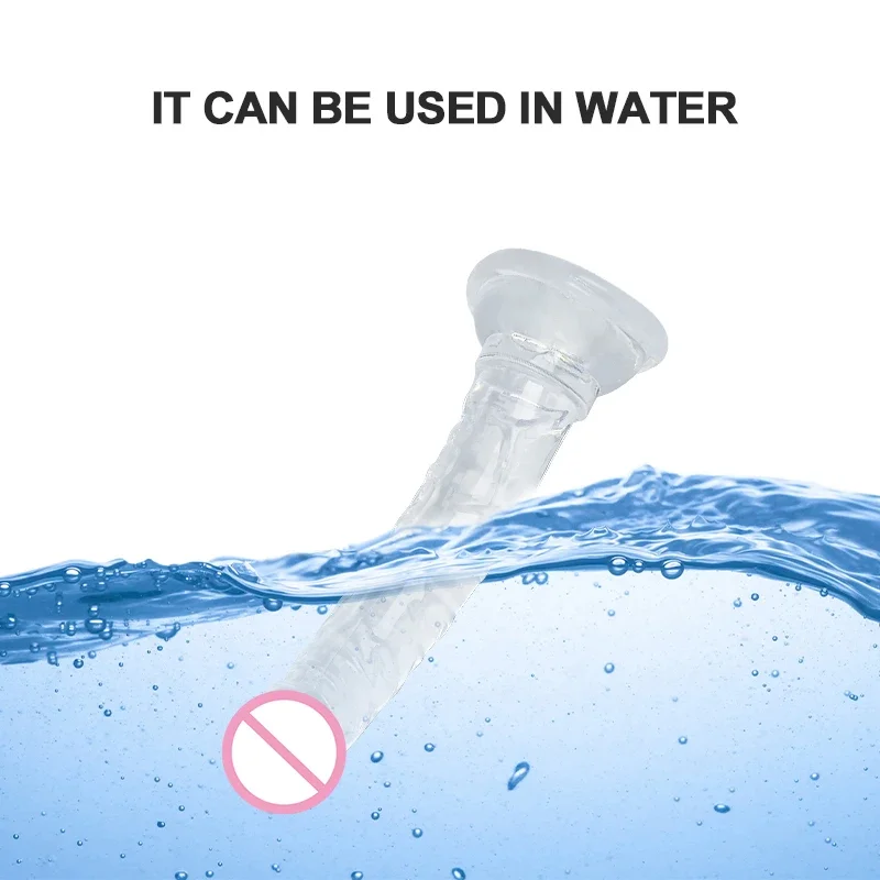 Silicone Women  Masturbation Dildo Artificial Penis Anul Butt Plug Sex Toys for Men Adults Intimate Products Vagina Stimulator view 3