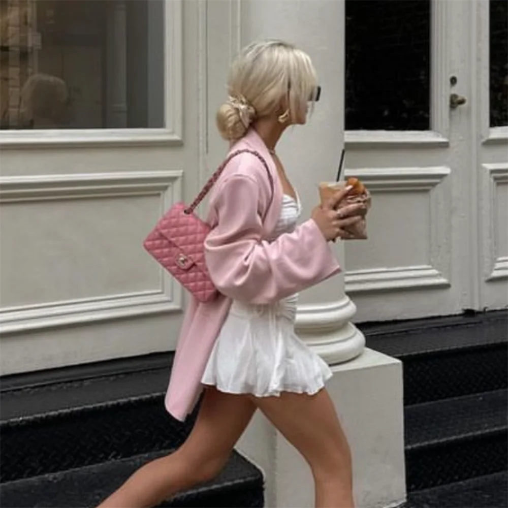 فستان نسائي قصير بطيات، عصري، قصة ضيقة، متعدد الاستخدامات، برباط لفصل الربيع، جديد، 2024 #5