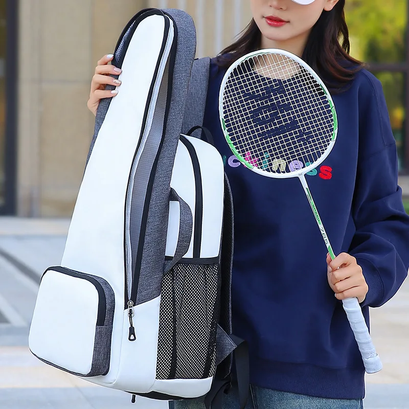 

Tennis Racket Bag Sports Storage Bag with Separate Shoe Compartment Backpack for Tennis Badminton Squash Rackets, Balls Sports