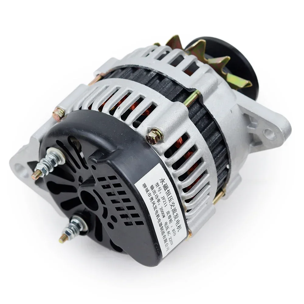 800 W/2000 W 220 V Permanentmagnetgenerator AC Bürstenloser Konstantspannungsgenerator Hochleistungs-Ladegenerator – Detail 2