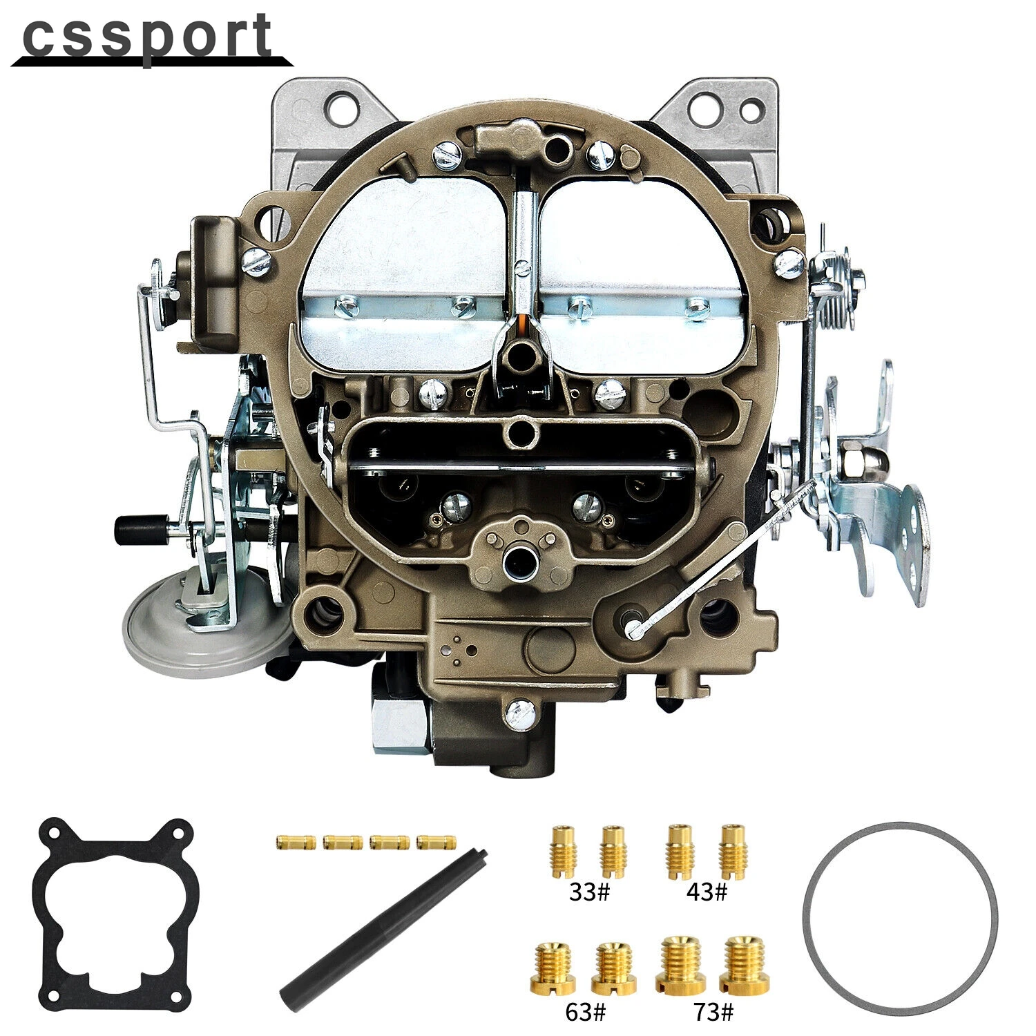 

7026202 7026203 Rochester Quadrajet Carburetor 4 Barrel for Chevy GMC 327 350 396 427 Manual CK