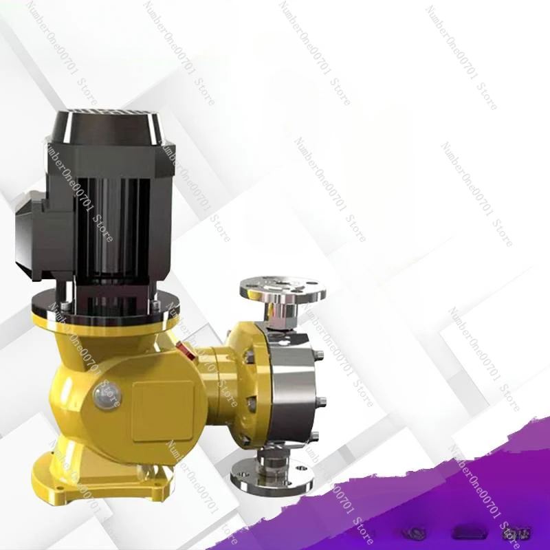 GM diaphragm dosing metering pump adjustable anti-corrosion acid and alkali sewage treatment