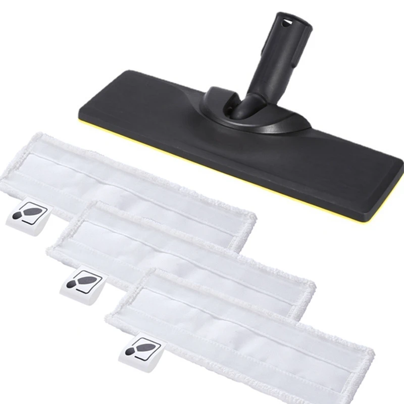 For KaRcher SC Series Microfibre Mop Cover,Abrasive Fibres for Exterior Windows,for SC Steam Cleaner Parts Floor Brush A