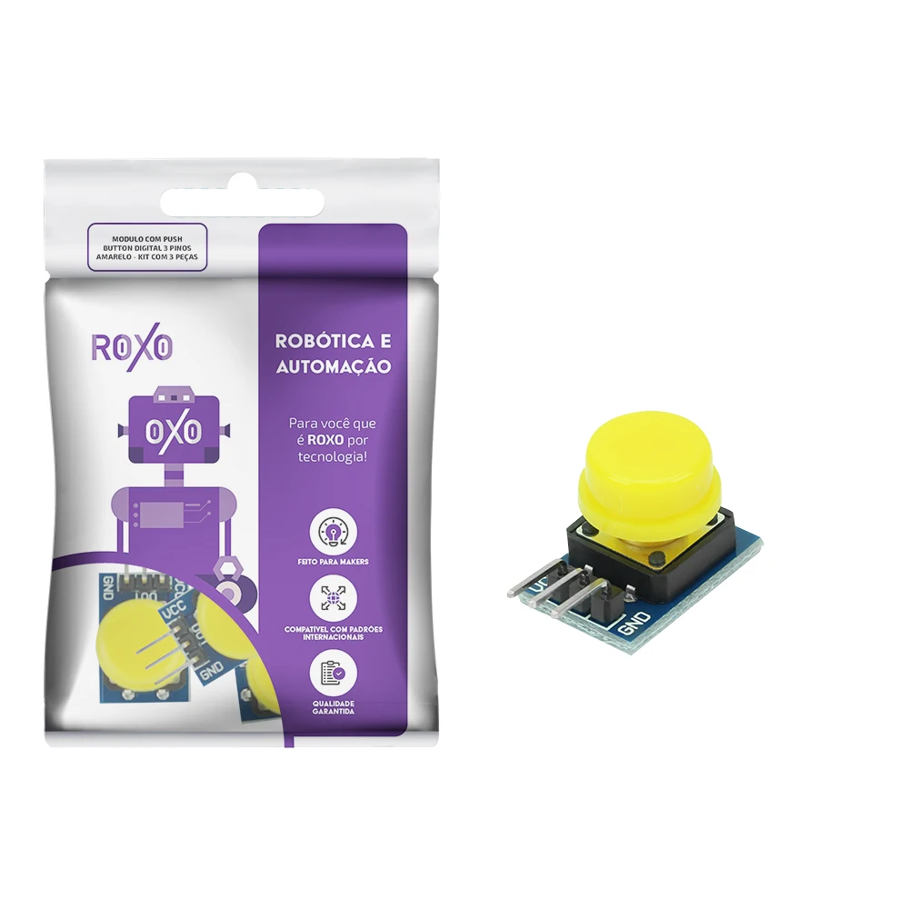 Module With Push Button Digital - RoXo