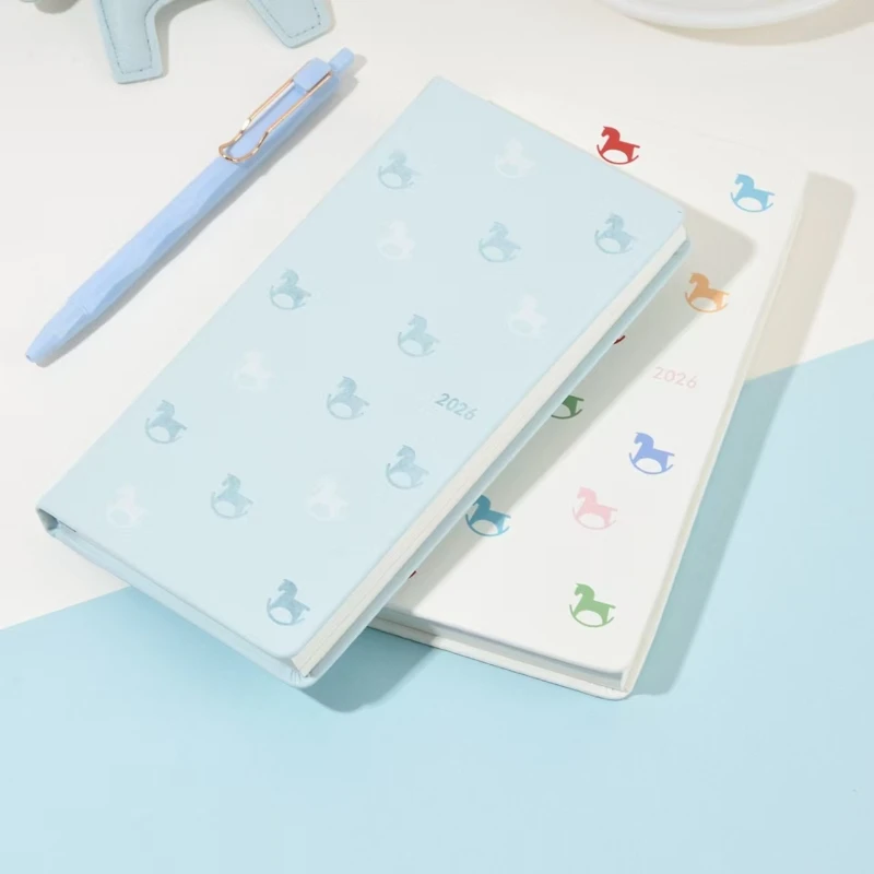 Planificador de caballos 2026 de edición limitada: portada del zodiaco artístico con diseño semanal y seguimiento de hábitos