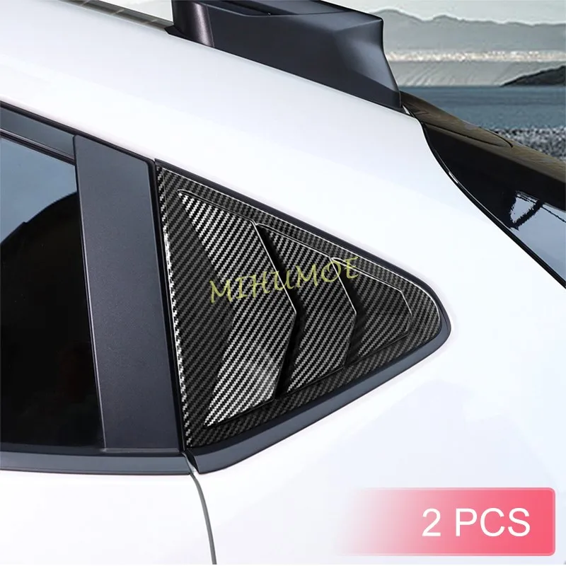 

Для Subaru Crosstrek Impreza 2024 2025 углеродное волокно, боковые накладки на окна, стильные аксессуары