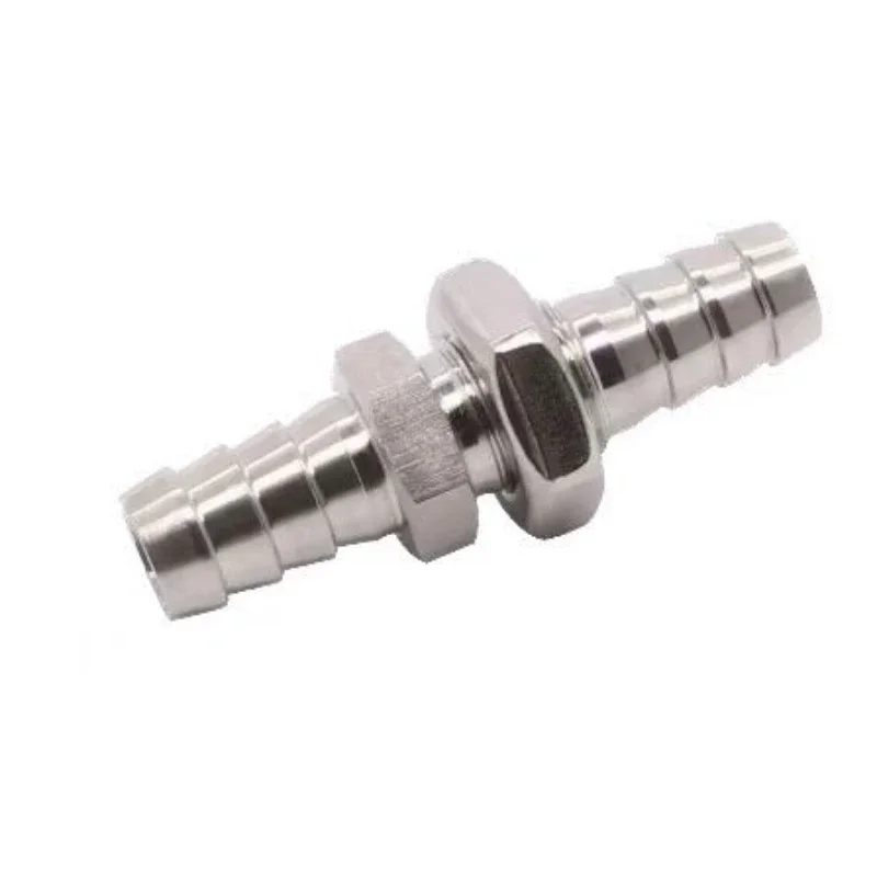 304 stainless steel pagoda perforated plate joint bulkhead straight air nozzle water tank hose joint