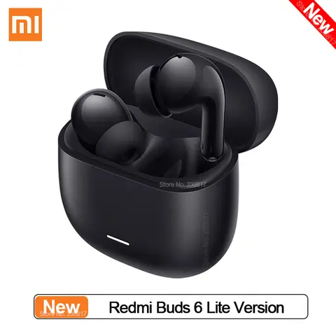 Xiaomi Redmi Buds 6 Lite Wireless Earphones 42dB Active Noise Cancellation 36h Battery Life Headset Support Xiaomi Ear Buds APP