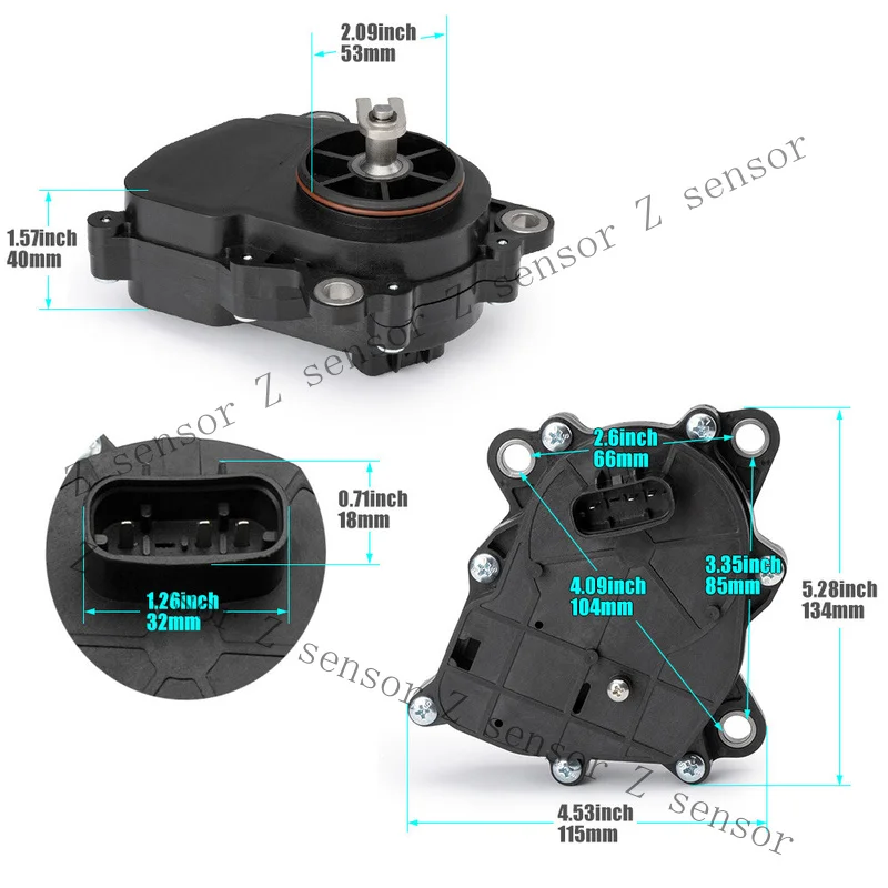 AAA+ 3 Pin 4x4 Actuator Motor New Fit For Can am 800 1000 Outlander Renegade ATV UTV