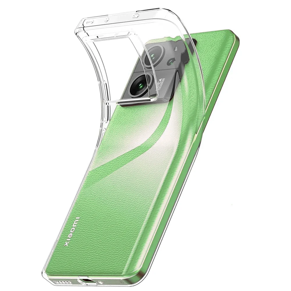

Ultra Thin Xiaomi15 ultra Xiaomi14TPro Silicone Soft Case For Xiaomi Mi 15 Ultra 14 14T 13 13T Pro Clear Cover Transparent Shell
