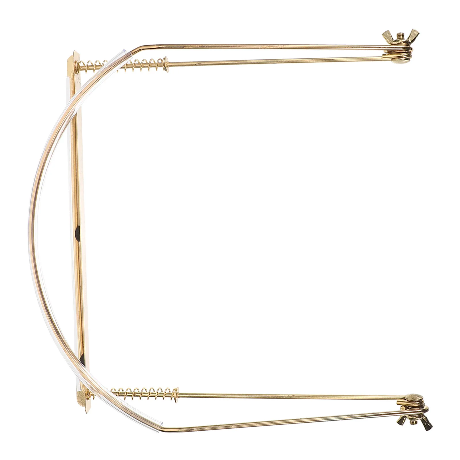 

Metal Harmonica Neck Holder Portable Neck-Hanging Harp Rack Stand for Performance Harmonica Neck Holder Mouth Organ Rack