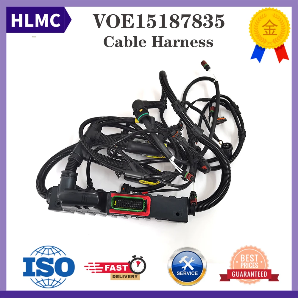 

VOE 15187835 VOE15187835 Cable Engine D13 Wiring Harness for Excavator Parts Accessories EC380D EC480D L150G L180G