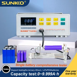 SUNKKO T688A Single Battery Comprehensive Tester 18650 Battery Internal Resistance Capacity Voltage Overload Tester