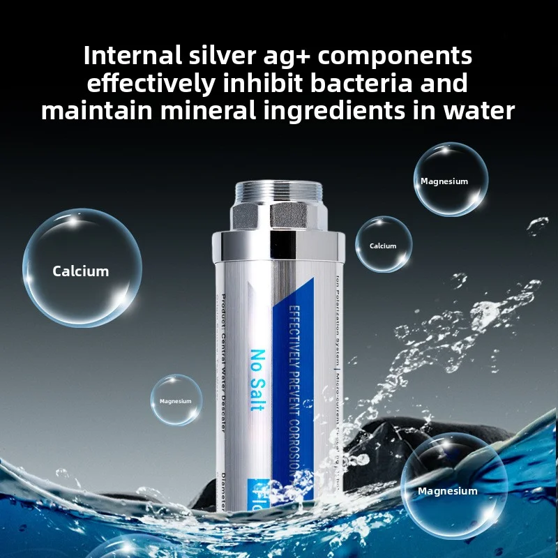 ZILISI Central water softener 10T high flow scale inhibitor water purifier water softener whole house pre filter