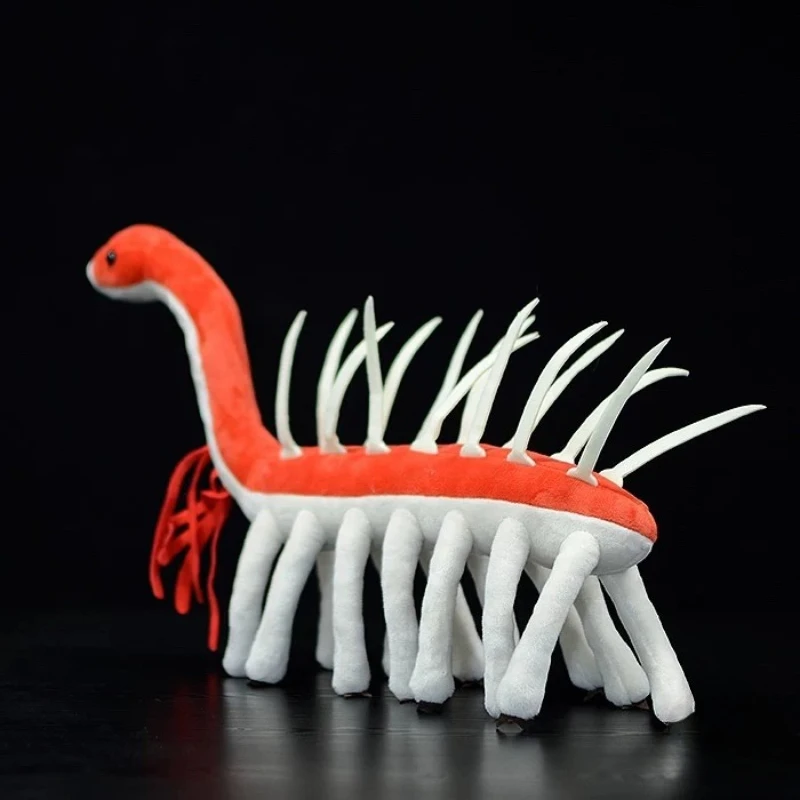 Simulation Hallucigenia Plush Toy Cute Cambrian Prehistoric Creature Stuffed Animal Soft Educational Toy Realistic Plush Toy