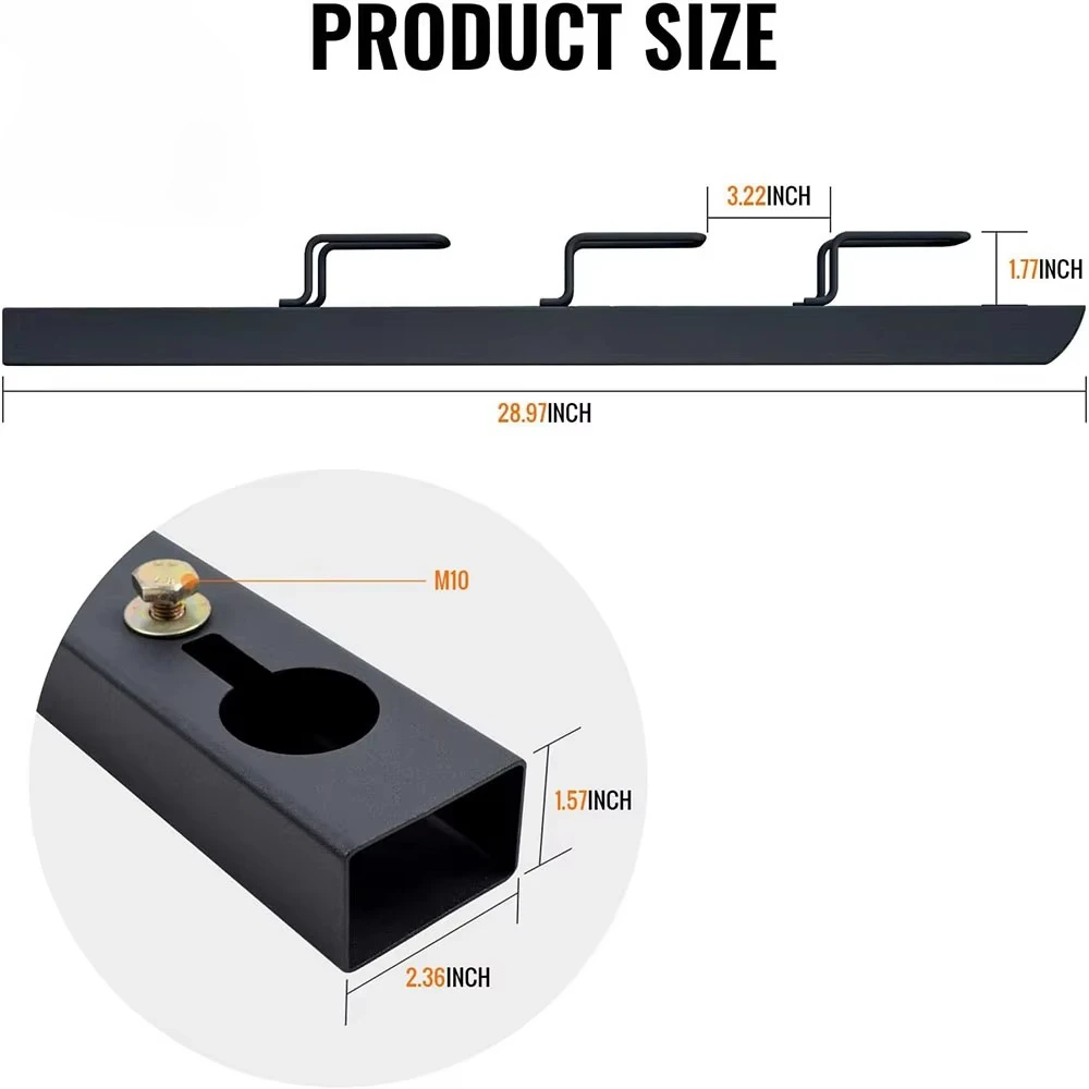 Wholesale New Design Heavy Duty Universal Anti-Roll Bar for Clamp on Pallet Forks for Tractor Bucket