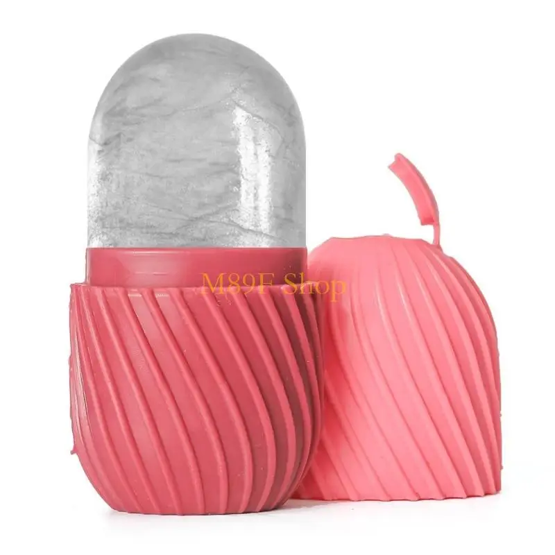 M89F Two Chilled Face Shaping Devices For Skincare Routines And Refreshment During Travel