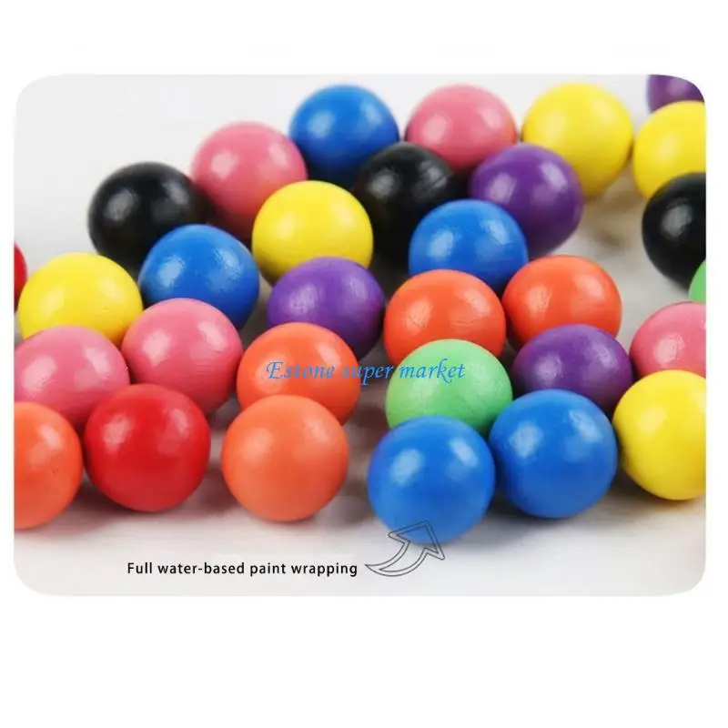 

090B Children Bead Sorting Learning Playset Toy Fine Motor Exercise Interaction Toy