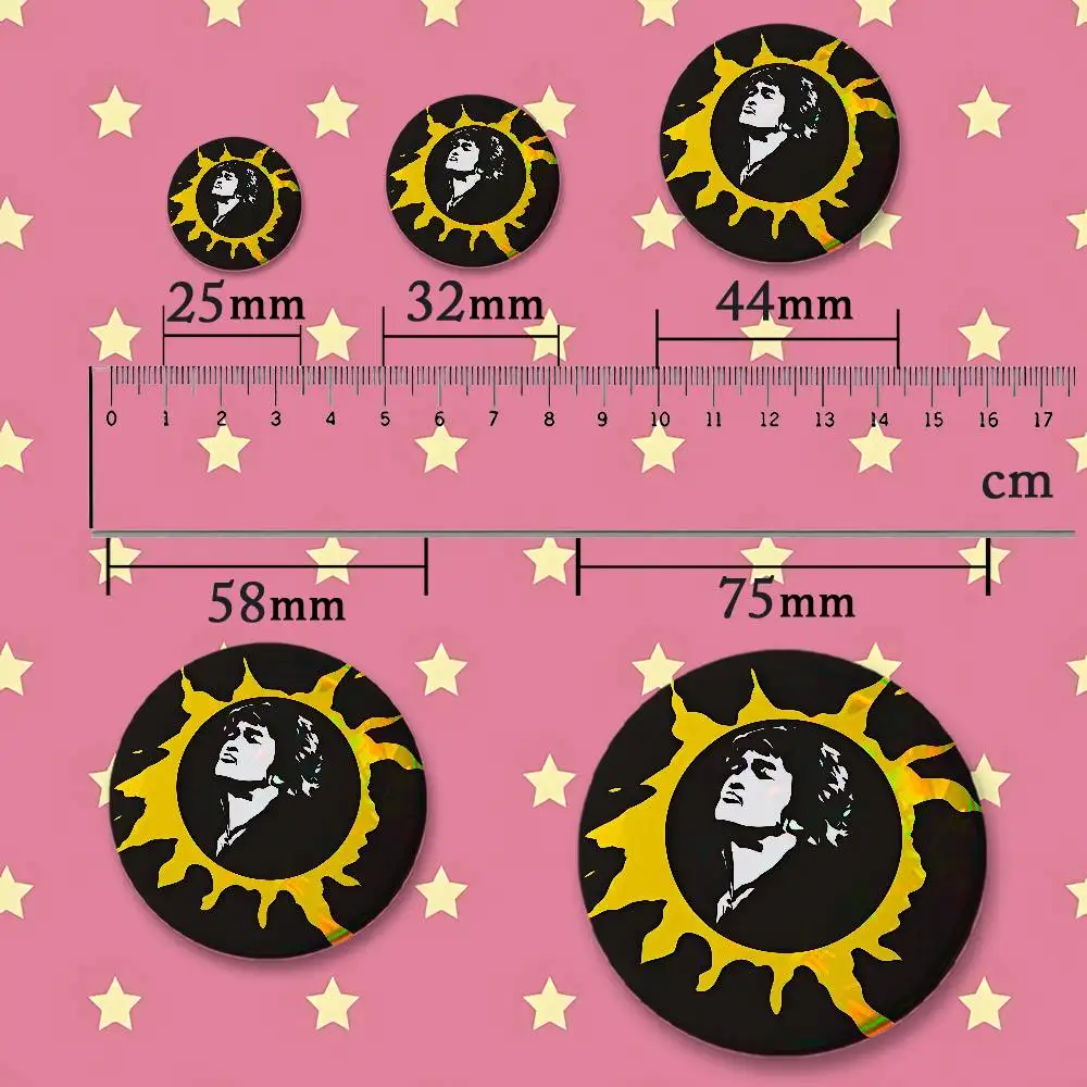 Band K-Kino V-Viktor T-Tsoi Custom Badges 75mm 44mm 25mm 32mm 58mm Hat Backpack Accessories Toys Collect Gifts Large