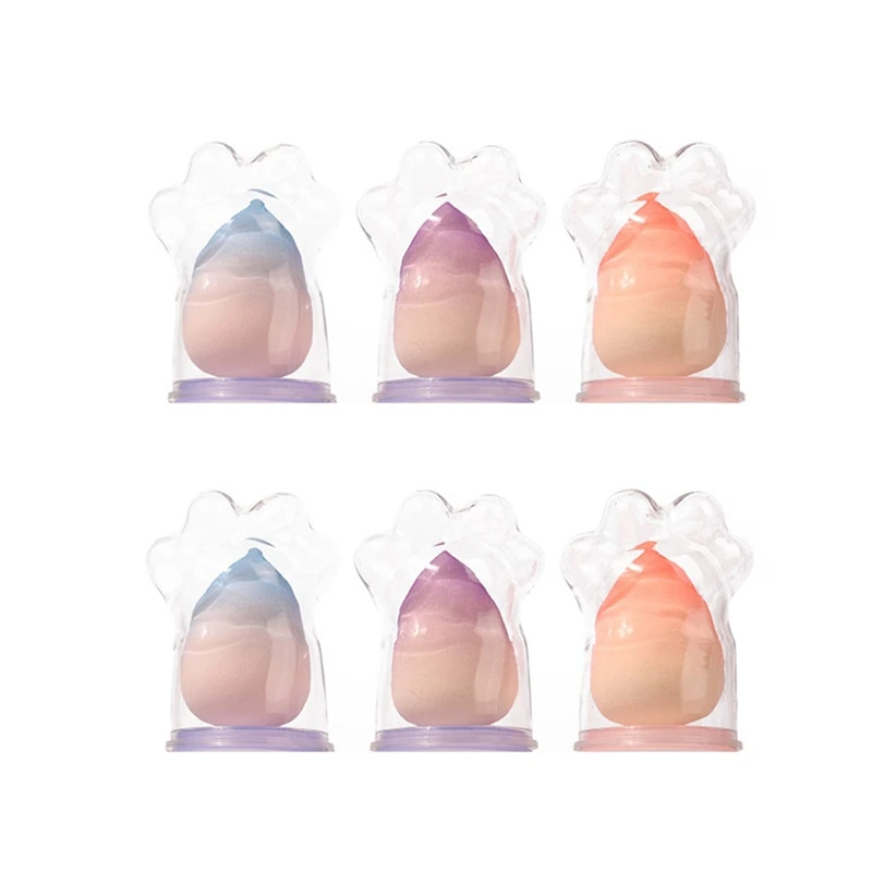 Cat's Claw Shell Beauty Makeup Egg Foundation Concealer Makeup Blender Cosmetic Puff Hydrophilic Polyurethane