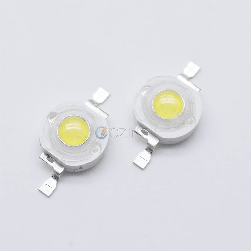 10pcs/bag Wholesale High Power 3w Multi-color Led 6000-6500k Pure Red Blue Pink Warm White 3.4v Epistar Chip Led